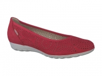 Chaussure mephisto velcro modele elsie perf rouge